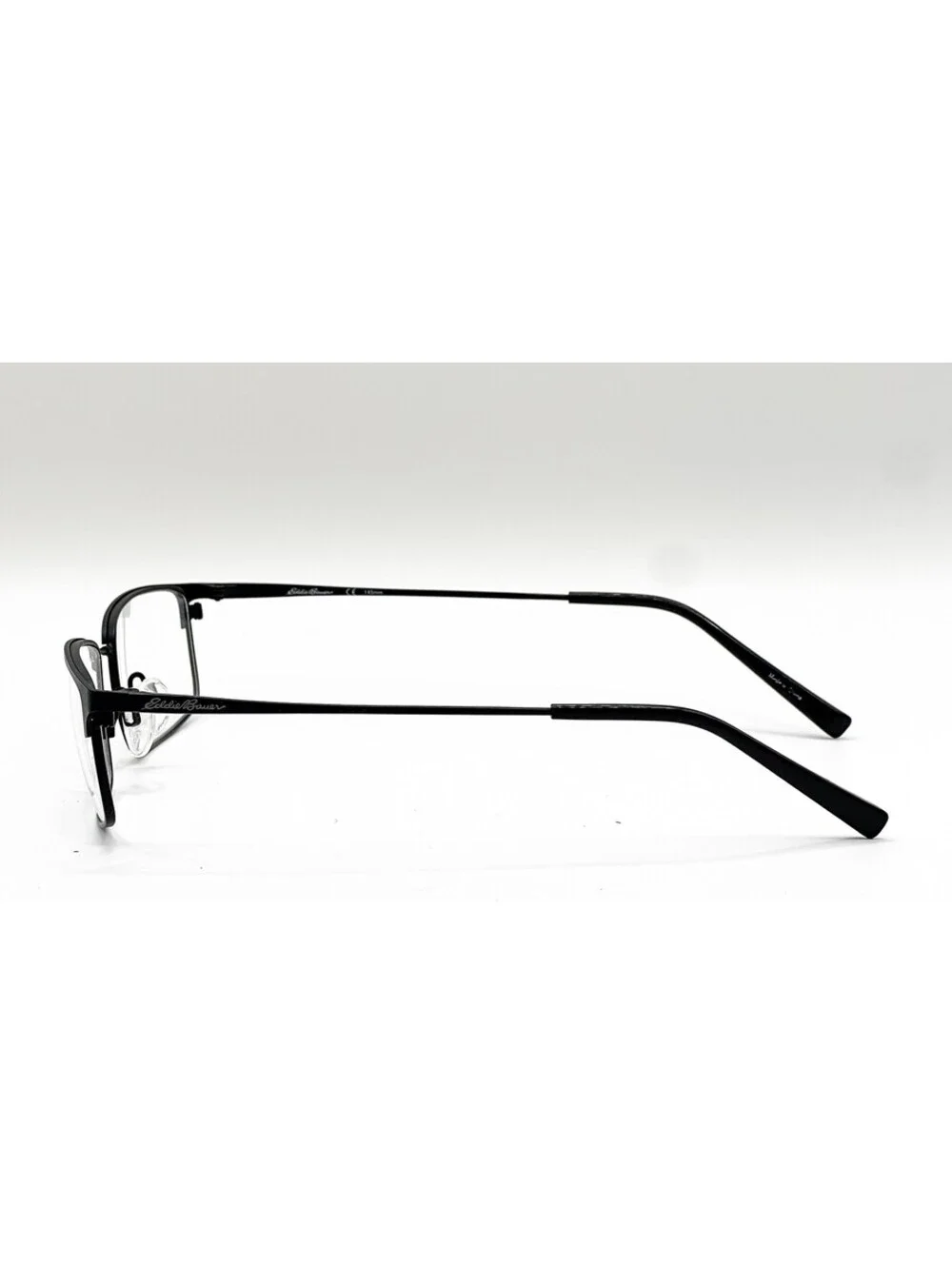 Eddie Bauer EB32031 BK Black Rectangle Authentic Eyeglass Frames 54-18-145